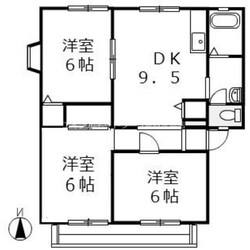 ウインディア浦田　Bの物件間取画像